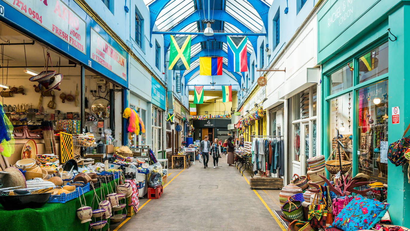 Una foto del Brixton Market Village